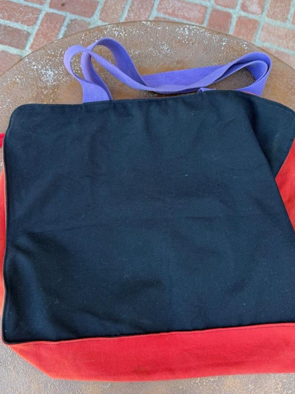 vintage, deadstock "The Art of Human Beings" canvas tote bag by the iconic - Picture 4 of 6